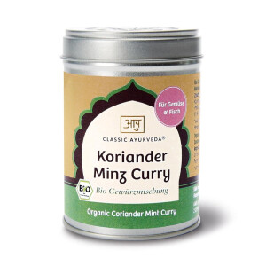 Curry bio coriandre-menthe Classic Ayurveda 80 g