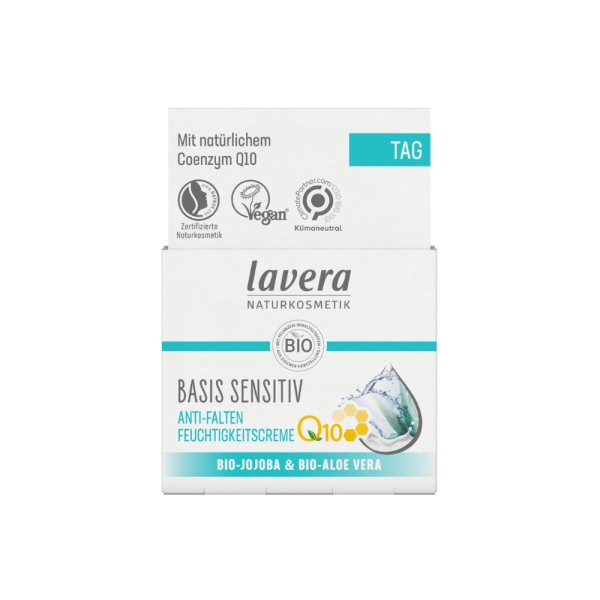 Lavera Basis Sensitiv Feuchtigkeitscreme Q10 | samtige-haut.de