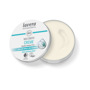 Lavera Crema Base Sensitive Aloe Vera Bio & Olio di...