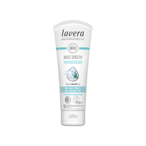 Crème pour les mains Lavera Basis Sensitive 75 ml