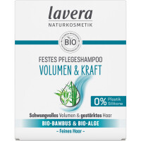 Shampooing solide volume et force Lavera 50 g