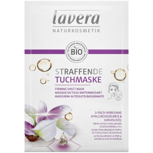 Lavera Maschera viso rassodante in tessuto con acido...
