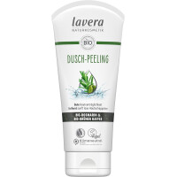 Gommage douche Lavera au romarin bio et café vert bio