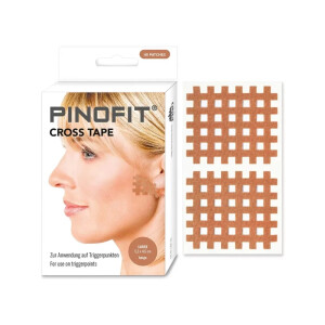 Pinofit Crosstape Cinta adhesiva en rejilla grande Beige...