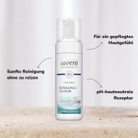 Mousse nettoyante neutre Lavera 150 ml 2