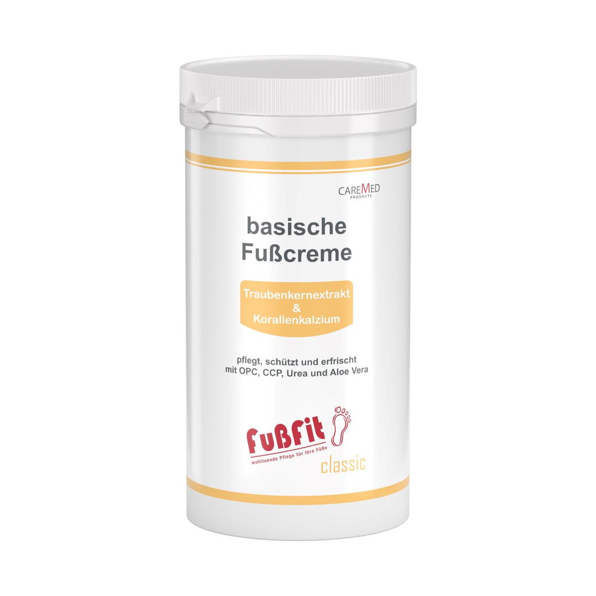 Caremed FuFit Basische Fucreme pH 8,0 | samtige-haut.de