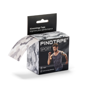 Pinotape Sport Tape Kinesiologie Camouflage Grey  5 cm x 5 m