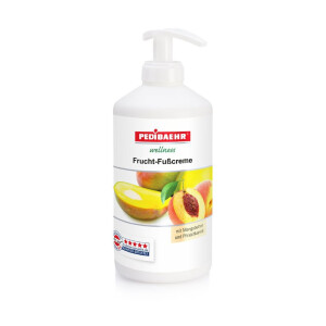 Crema para pies con extractos de frutas de Pedibaehr, 500 ml