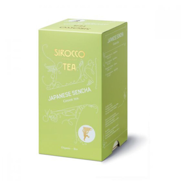 Sirocco Bio Tee Japanese Sencha Grüner Tee 20 Sachets à 2 g