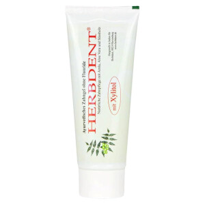 Herbdent Gel dentale ayurvedico con xilitolo 80 ml