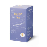Sirocco Tee Golden Assam indischer Bio Schwarztee 20 x 2,5 g