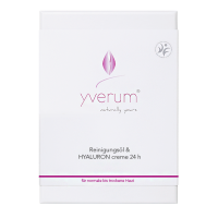 Yverum Naturally Yours Reinigungsöl & Hyaluron Creme 24h 2 x 15 ml