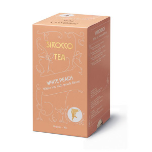 Sirocco Bio Tee White Peach Weißer Tee mit Pfirsich...