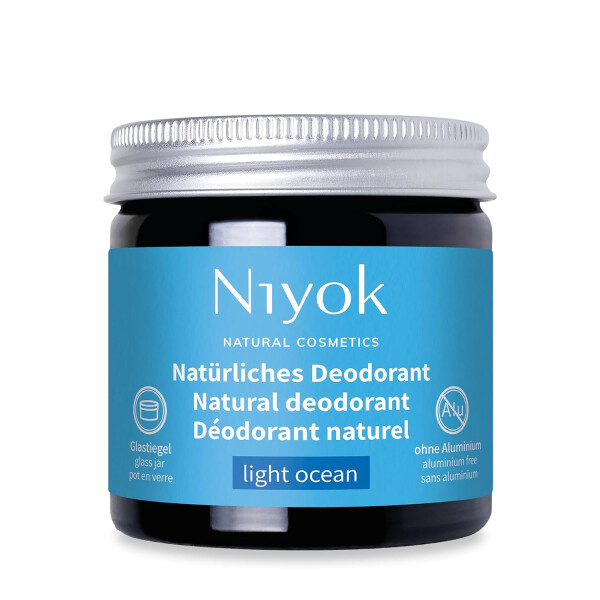 Niyok Natural Cosmetics Deocreme 2 in 1 Light Ocean 40 ml