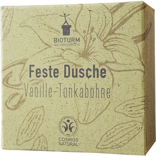 Bioturm Naturkosmetik Feste Dusche Vanille Tonkabohne 100 g