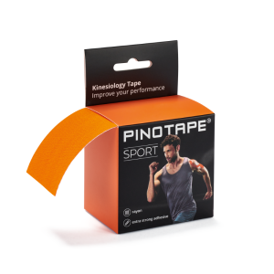 Pinotape Nastro Sportivo Arancione 5 cm x 5 m