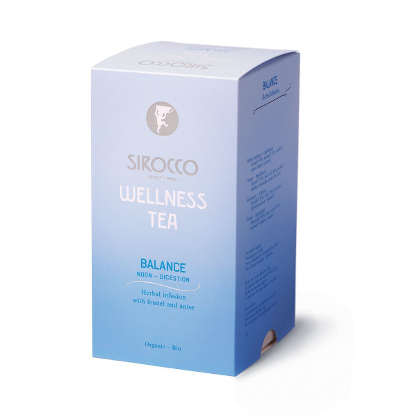 Sirocco Bio Wellness Tea Balance 20 Sachtes à 3 g