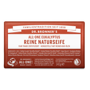 Dr. Bronners Seifenstück Eukalyptus 140 g