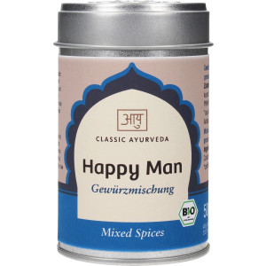 Classic Ayurveda Bio Happy Man Gewürzmischung 50 g