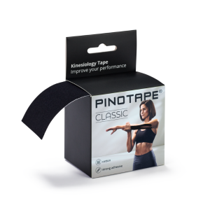 Pinotape Therapy Kinesiologie Tape Nero 5 cm x 5 m
