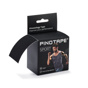 Pinotape Sport Tape Zwart 5 cm x 5 m