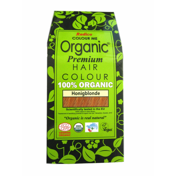 Radico Colour Me Organic Pflanzenhaarfarbe Honigblond 100 g