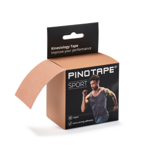 Pinotape Sport Kinesiologie Tape Licht Beige 5 cm x 5 m