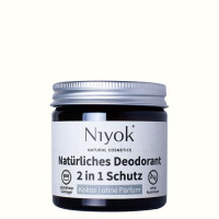 Niyok Natural Cosmetics Deocreme 2 in 1 Kokos 40 ml