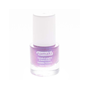 namaki Wasserbasierter Nagellack 27 Violett Glitter 7,5 ml