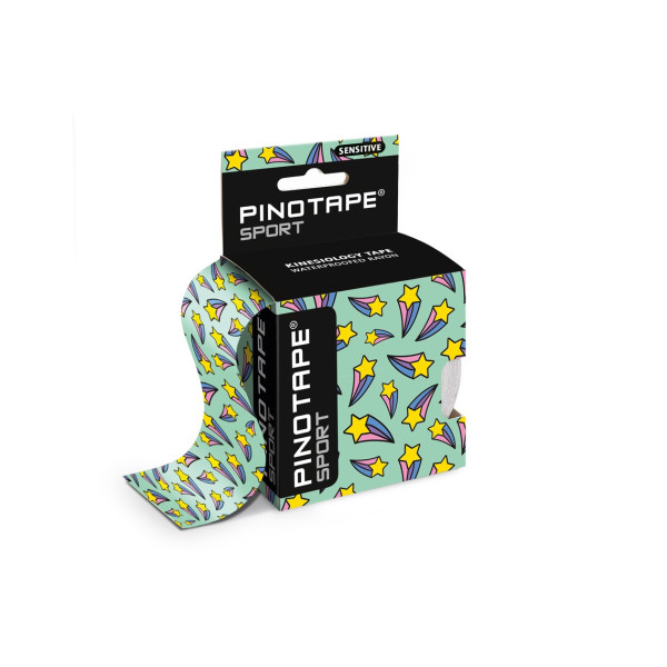 Pinotape Sport Sensitive Kinesiologie Tape Shooting Star 5 cm x 5 m