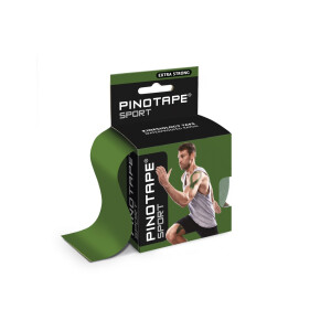 Pinotape Sport Kinesiologie Tape Olive 5 cm x 5 m