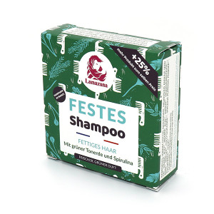 Lamazuna Organic Festes Shampoo Grüne Tonerde &...