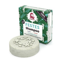 Lamazuna Organic Festes Shampoo Grüne Tonerde & Spirulina für Fettiges Haar 70 ml