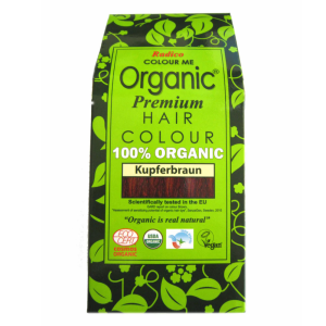 Radico Colour Me Organic Pflanzenhaarfarbe Kupferbraun 100 g