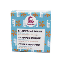 Lamazuna Organic Festes Shampoo mit Bio Pflaumenöl für trockenes Haar 70 ml