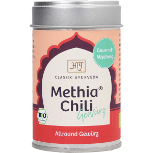 Classic Ayurveda Methia® Chili Gewürz Bio 70  g