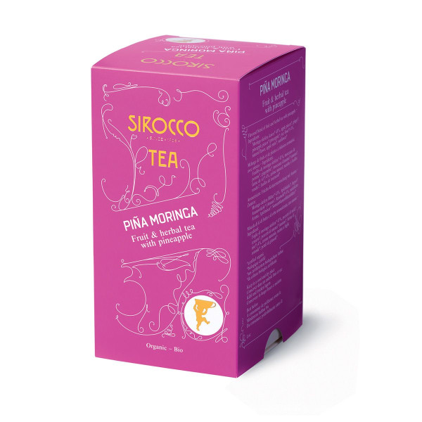 Sirocco Bio Tee Pina Moringa Früchte-Kräuter-Teemischung 40 g