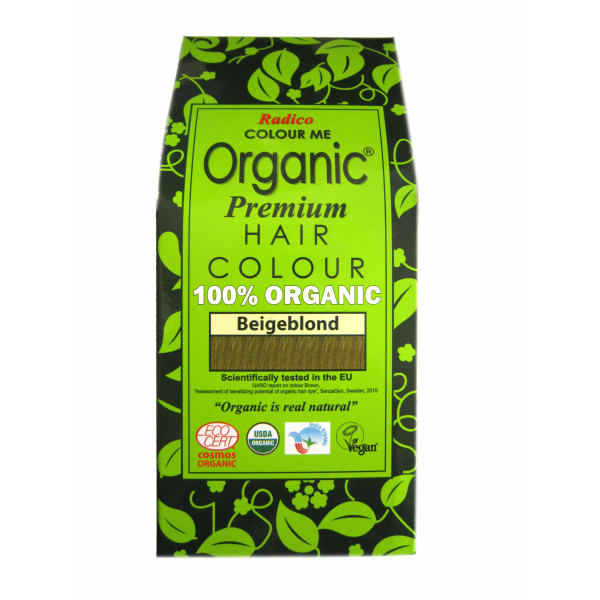 Radico Colour Me Organic  Pflanzenhaarfarbe Beigeblond 100 g