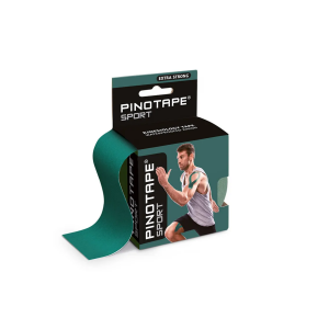 Pinotape Sport Kinesiologie Tape Green Dunkelgrün 5 cm x 5 m