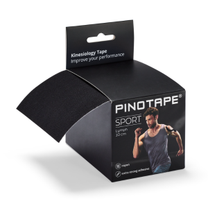 Pinotape Sport Kinesiologie Tape Nero 10 cm x 5 m - XXL