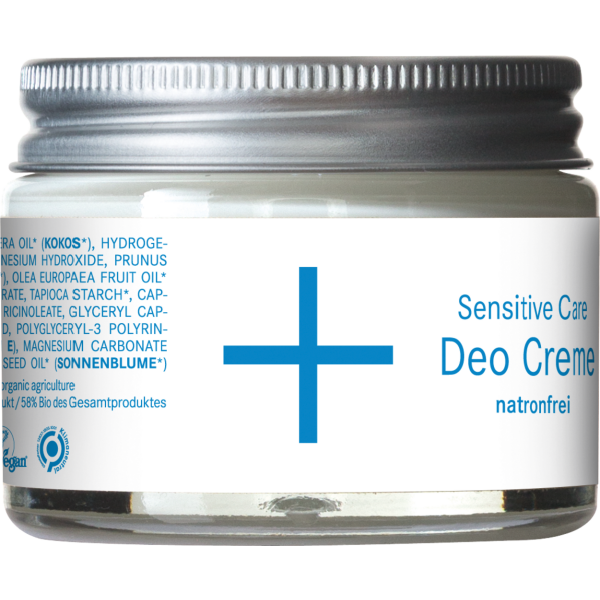 i + m Naturkosmetik Deo Creme Sensitive Care Natronfrei 30 ml