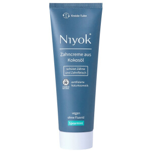 Niyok Zahnpaste Spearmint flouridfrei 75 ml